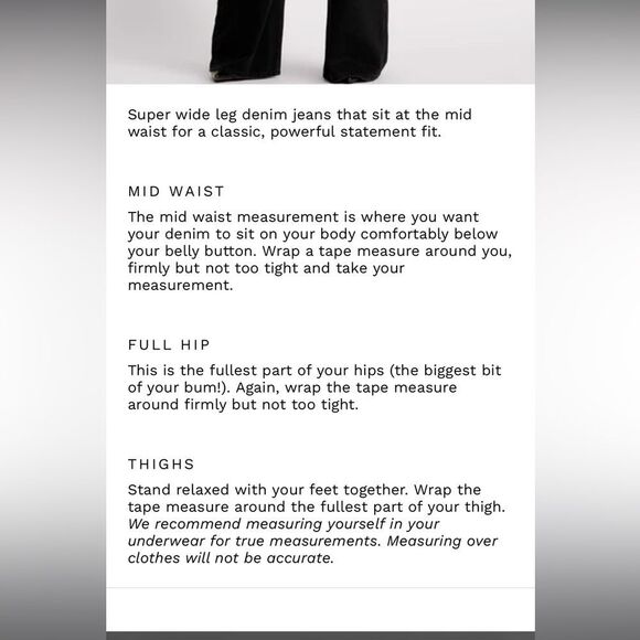 One Teaspoon Love Machines Mid Waist Super Wide Leg Denim Jeans - Butterscotch - Picture 9 of 11